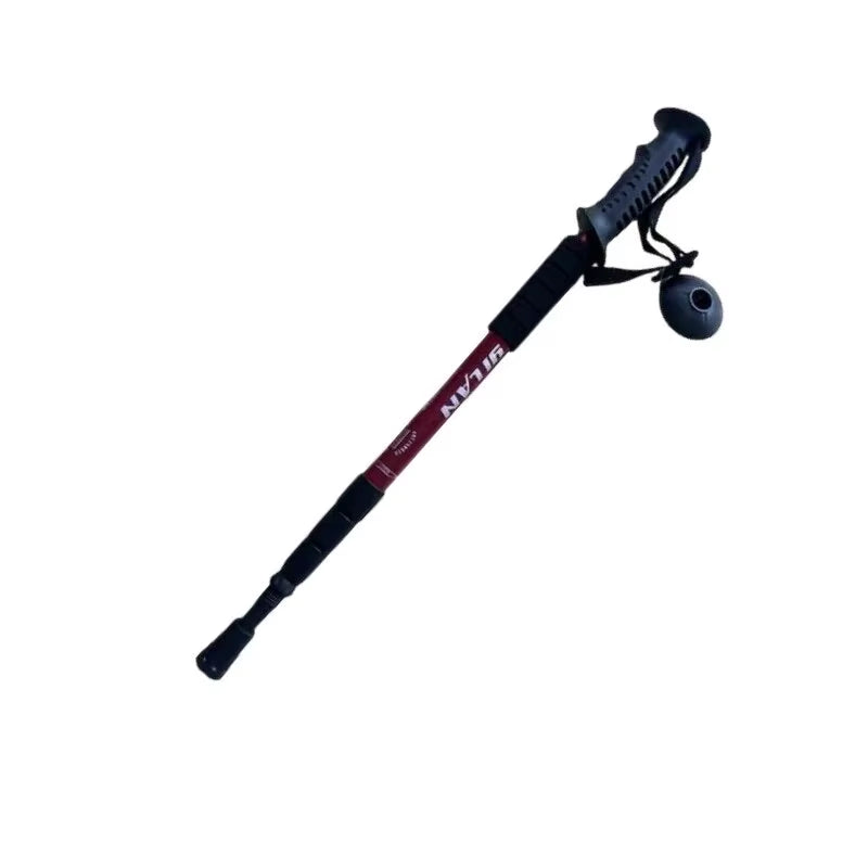 Trekking Poles Shock Absorption Foldable Ultralight Hiking Pole Suitable for Outdoor Camping Mountaineering Backpacking and Trip