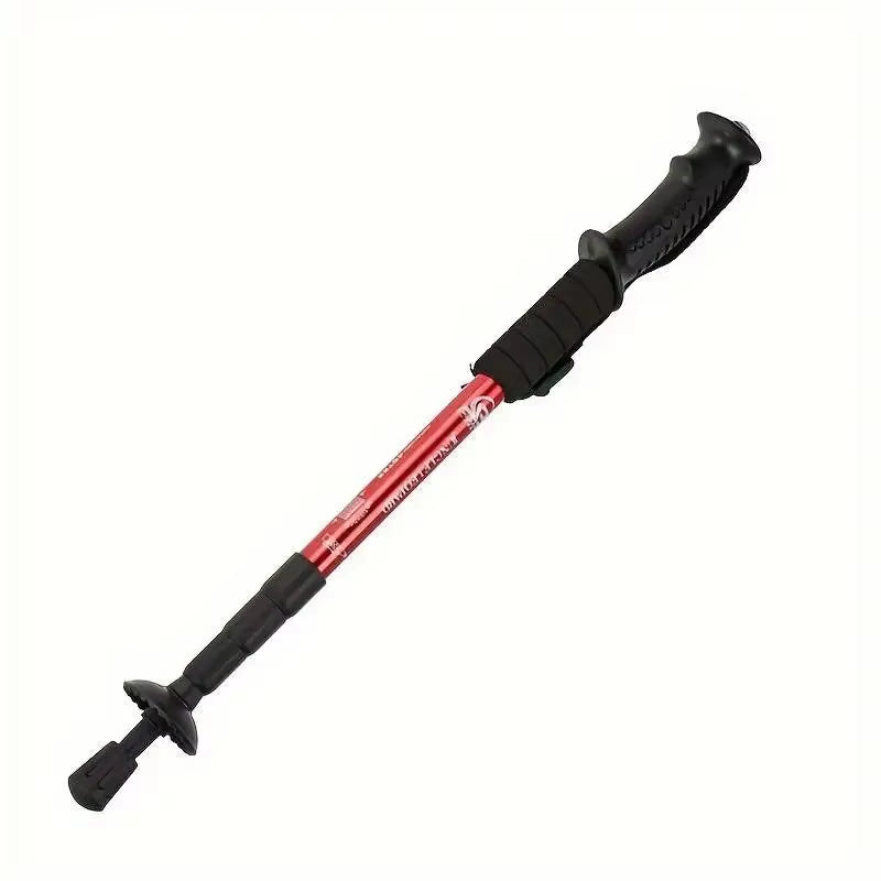 Trekking Poles Shock Absorption Foldable Ultralight Hiking Pole Suitable for Outdoor Camping Mountaineering Backpacking and Trip