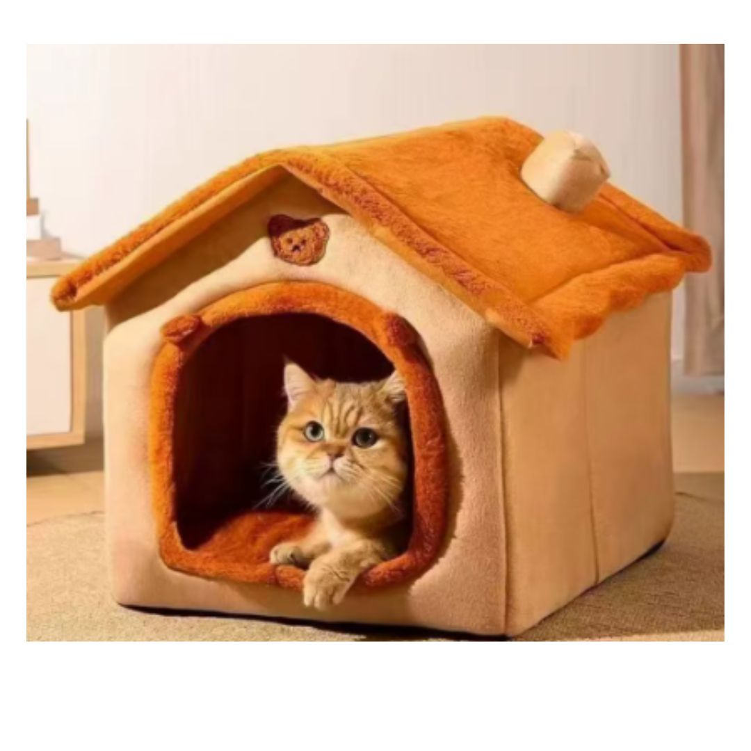 בית חמים לכלבים וחתולים – מיטת חיות מחמד לכל עונות השנה