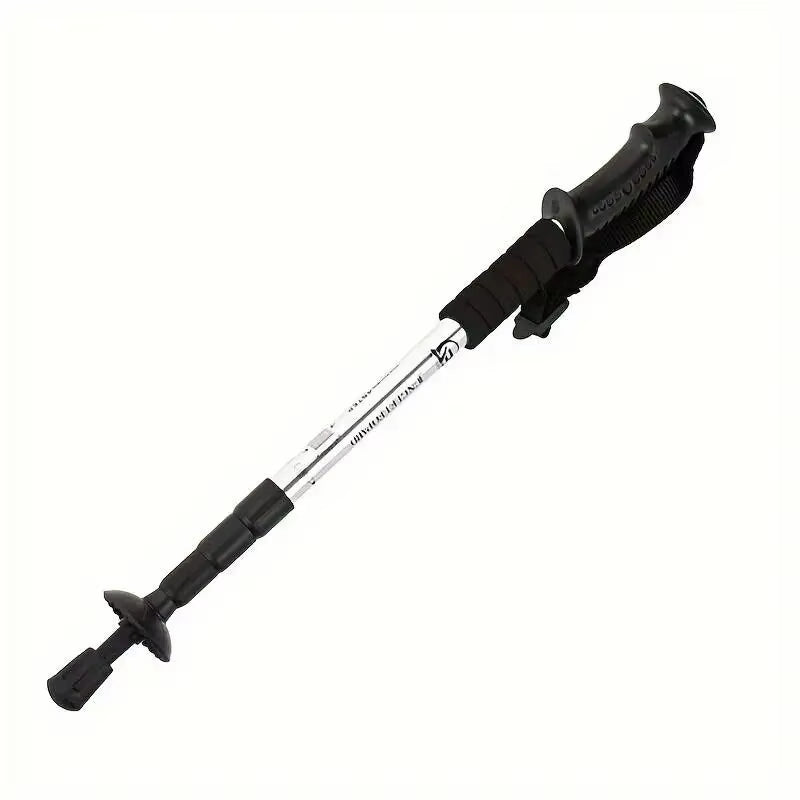 Trekking Poles Shock Absorption Foldable Ultralight Hiking Pole Suitable for Outdoor Camping Mountaineering Backpacking and Trip