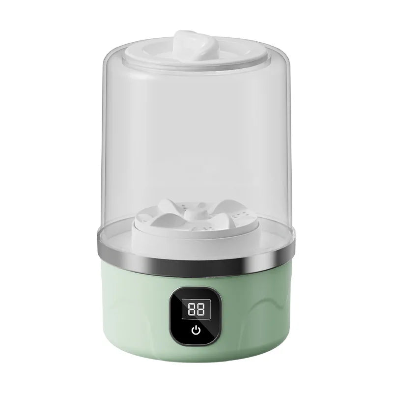 Portable Mini Washing Machine Small Laundry Washer Machine Clothes Cleaning Tool for Dormitories Travel Camping Hotel Apartment